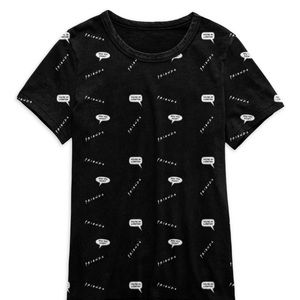 NWT Friends tv show all over print shirt for women size Xs & s